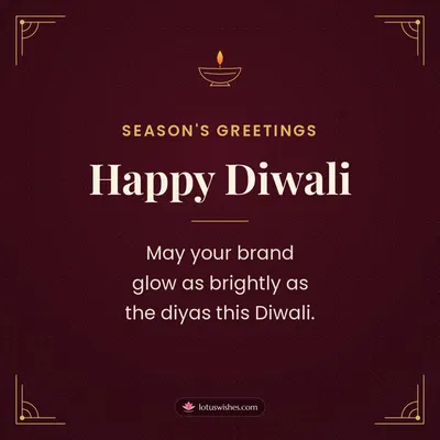 Happy Diwali – Business & Clients Diwali wish in English