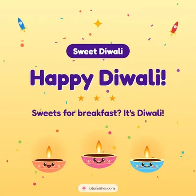 Happy Diwali! – Cute & Kids Diwali wish in English