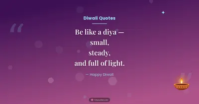 Diwali Quotes – Quotes & Status Diwali wishes image in English (landscape)