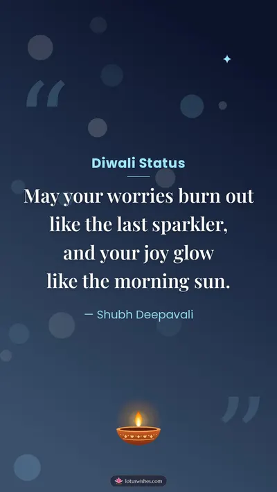 Diwali Status – Quotes & Status Diwali wishes image in English (story)