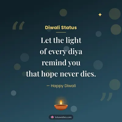 Diwali Status – Quotes & Status Diwali wish in English