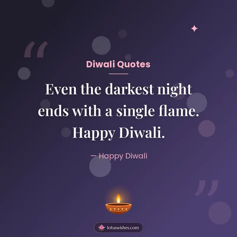Diwali Quotes – Quotes & Status Diwali wishes image in English (square)