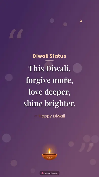 Diwali Status – Quotes & Status Diwali wishes image in English (story)