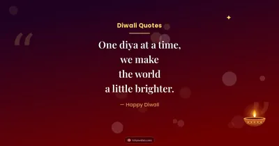 Diwali Quotes – Quotes & Status Diwali wishes image in English (landscape)