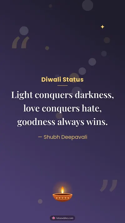 Diwali Status – Quotes & Status Diwali wishes image in English (story)
