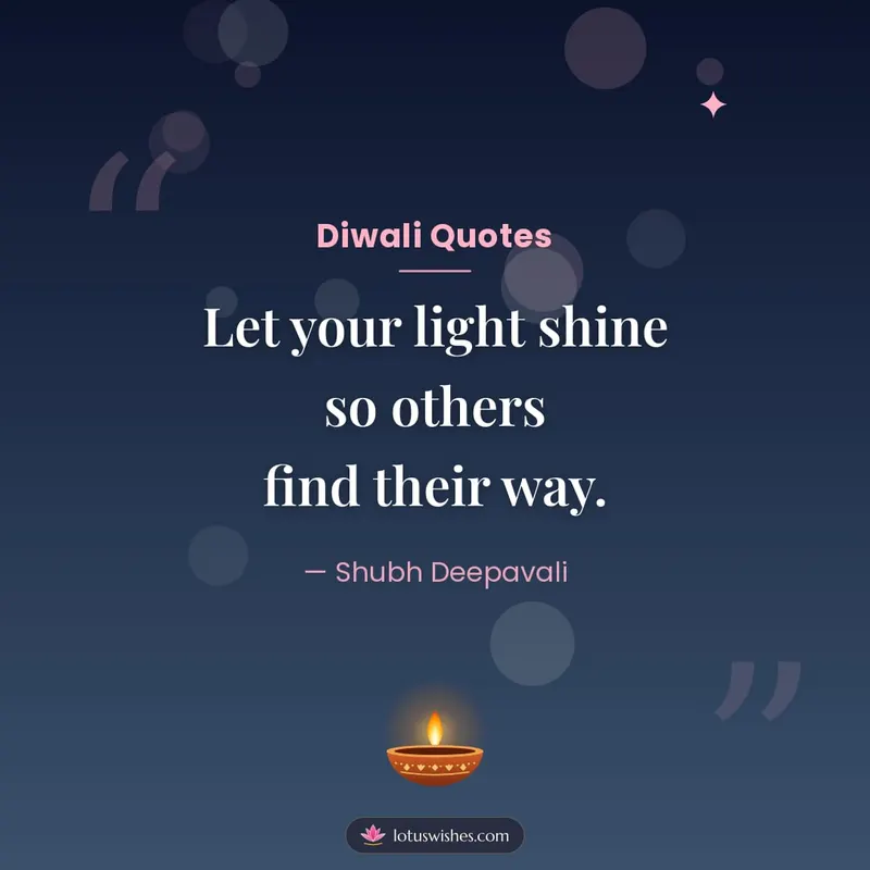 Diwali Quotes – Quotes & Status Diwali wishes image in English (square)