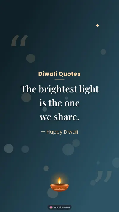 Diwali Quotes – Quotes & Status Diwali wishes image in English (story)
