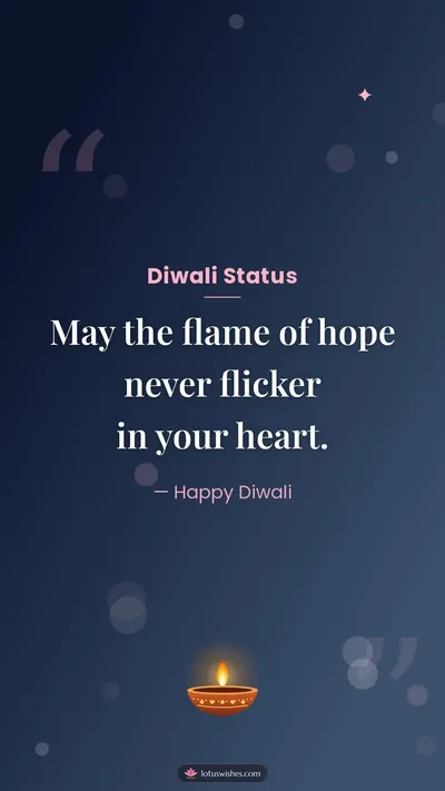 Diwali Status – Quotes & Status Diwali wishes image in English (story)