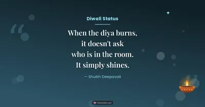 Diwali Status – Quotes & Status Diwali wishes image in English (landscape)