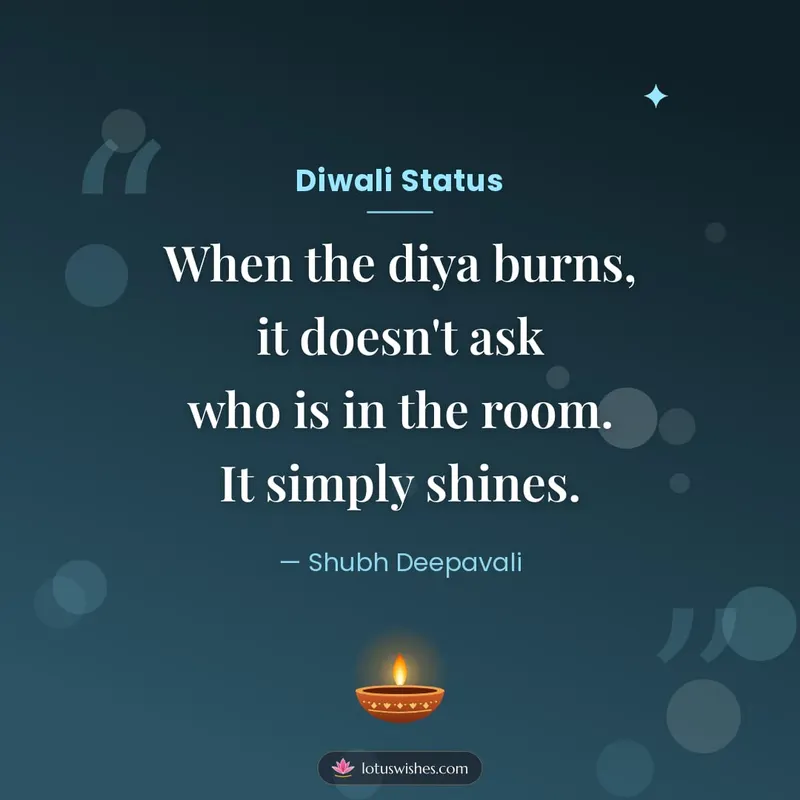 Diwali Status – Quotes & Status Diwali wishes image in English (square)