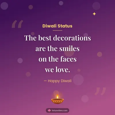 Diwali Status – Quotes & Status Diwali wish in English