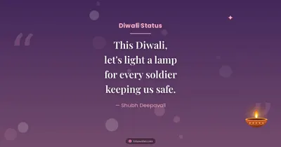 Diwali Status – Quotes & Status Diwali wishes image in English (landscape)