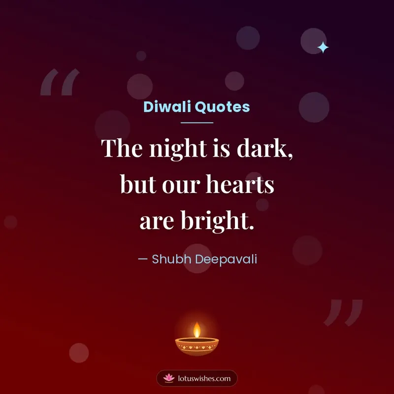 Diwali Quotes – Quotes & Status Diwali wishes image in English (square)
