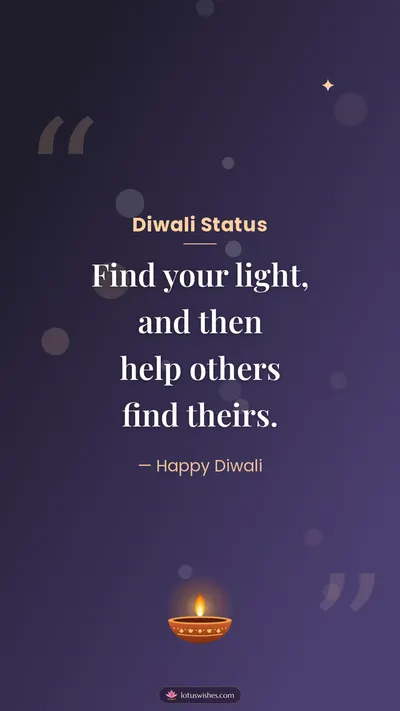 Diwali Status – Quotes & Status Diwali wishes image in English (story)