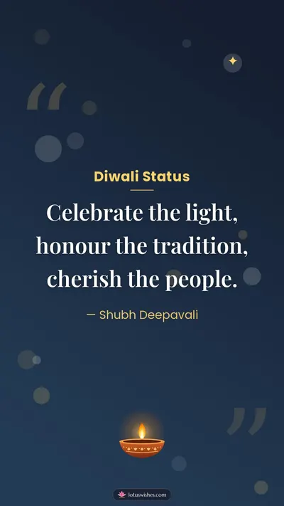 Diwali Status – Quotes & Status Diwali wishes image in English (story)