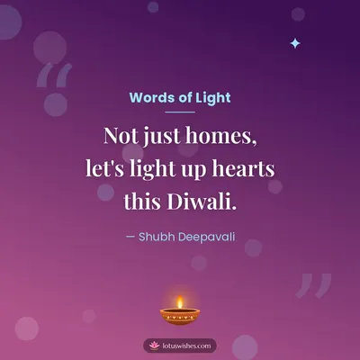Words of Light – Quotes & Status Diwali wish in English