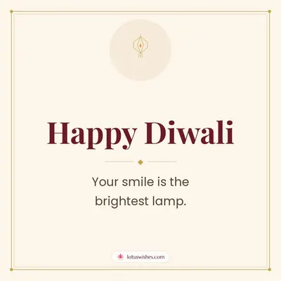 Happy Diwali – Simple & Elegant Diwali wish in English