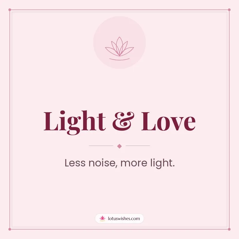 Light & Love – Simple & Elegant Diwali wishes image in English (square)