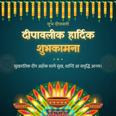 दीपावलीक हार्दिक शुभकामना – Deep & Aripan Diwali wish in Maithili